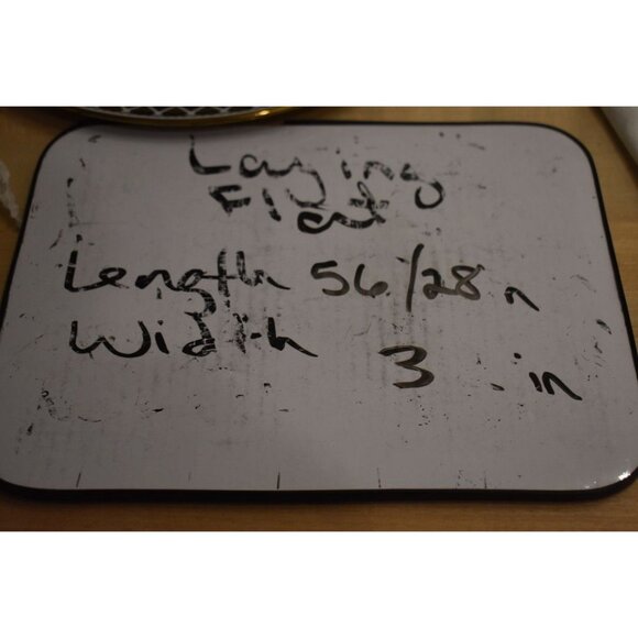 Vintage 80's Men's Christian Dior Dark Blue Floral Silk Neck Tie - Picture 4 of 4